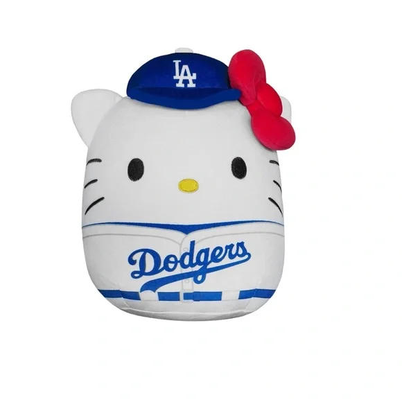 Hello Kitty Dodgers Plush - Picture 2 of 2